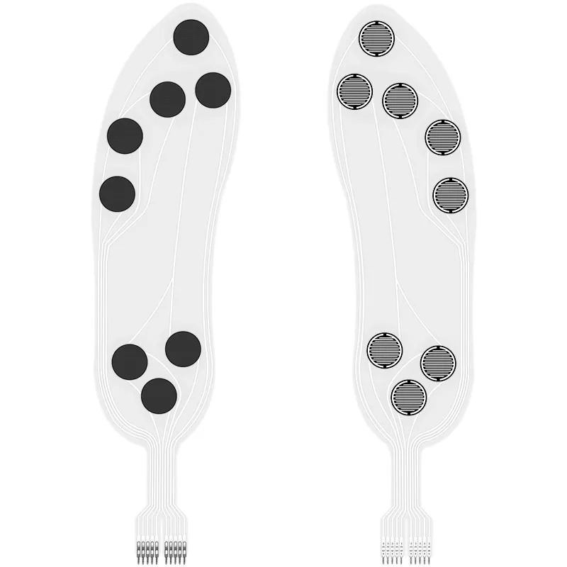 Smart Insole Pressure - Sensor Tekanan Piezoresistif Film Tipis Fleksibel,