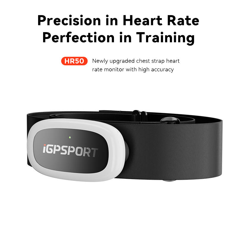 Breath Rate Monitor - Sensor Detak Jantung HR50 IGPSPORT ANT+