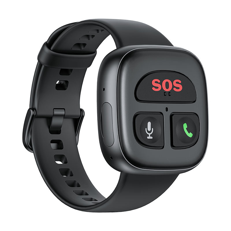 Fall Detection Watch - Jam tangan telepon pintar 4G anti-hilang
