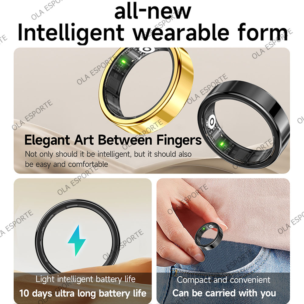 Temperature Ring Skin - Cincin Pintar R09 Baru untuk Pria