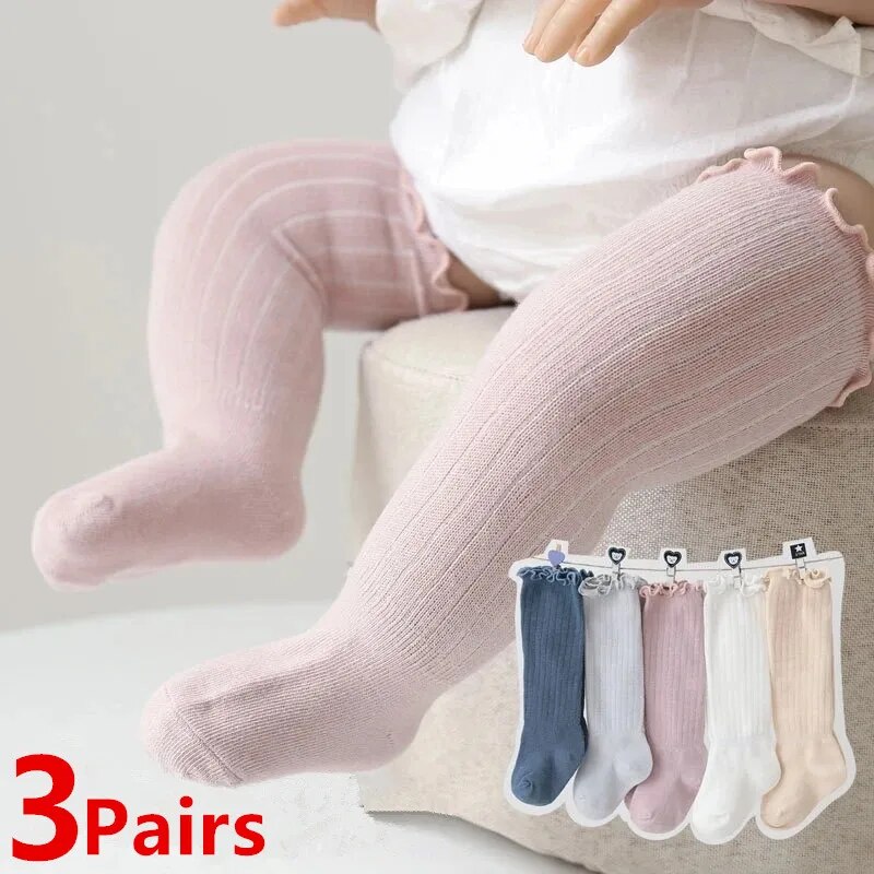 Baby Sock Oximeter - 3 pasang/lot kaus kaki anak perempuan