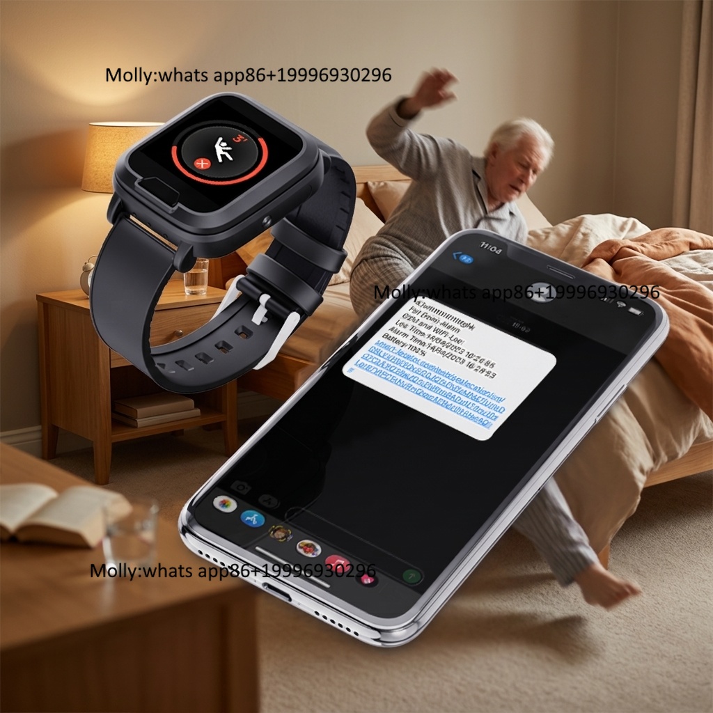 Fall Detection Watch - Jam Tangan Pintar 4G Deteksi Jatuh