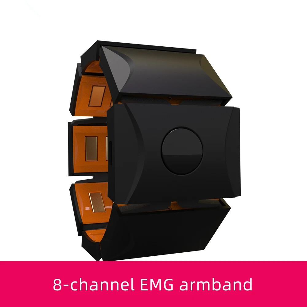 Muscle Sensor Emg - Cincin Lengan Listrik Otot 8 Saluran