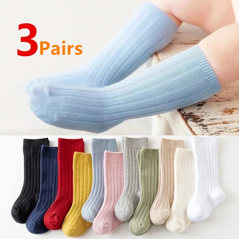 Baby Sock Oximeter - 3 pasang/lot kaus kaki setinggi lutut