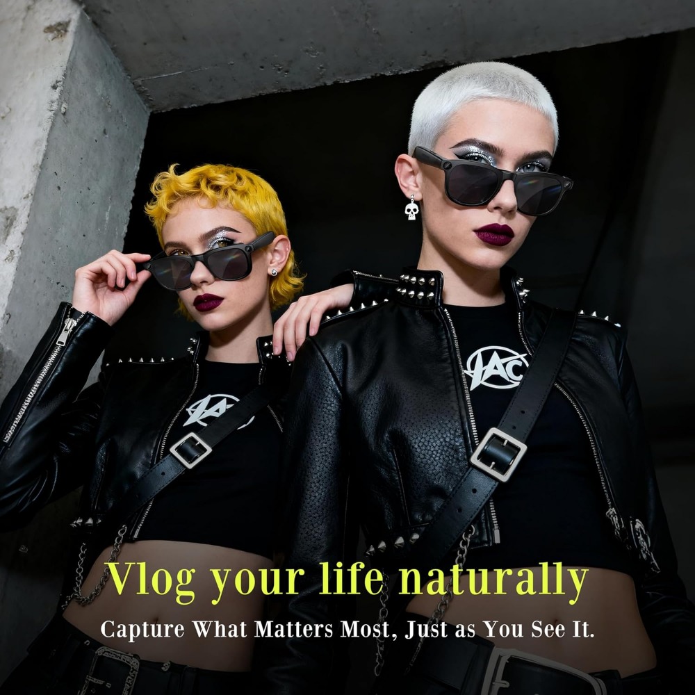 Kacamata Pintar: Video 4K, Aud - Smart Glasses Lens ulasan dan harga