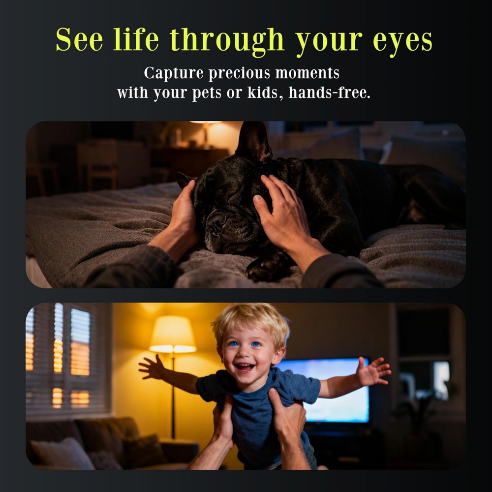 Kacamata Pintar: Video 4K, Aud - Smart Glasses Lens ulasan dan harga