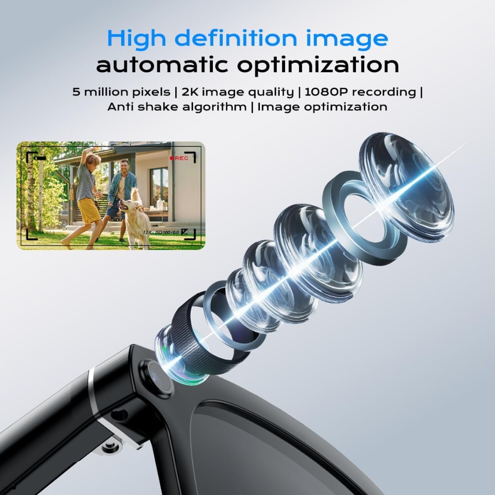 Kacamata Kamera HD Pintar deng - Smart Glasses Lens ulasan dan harga