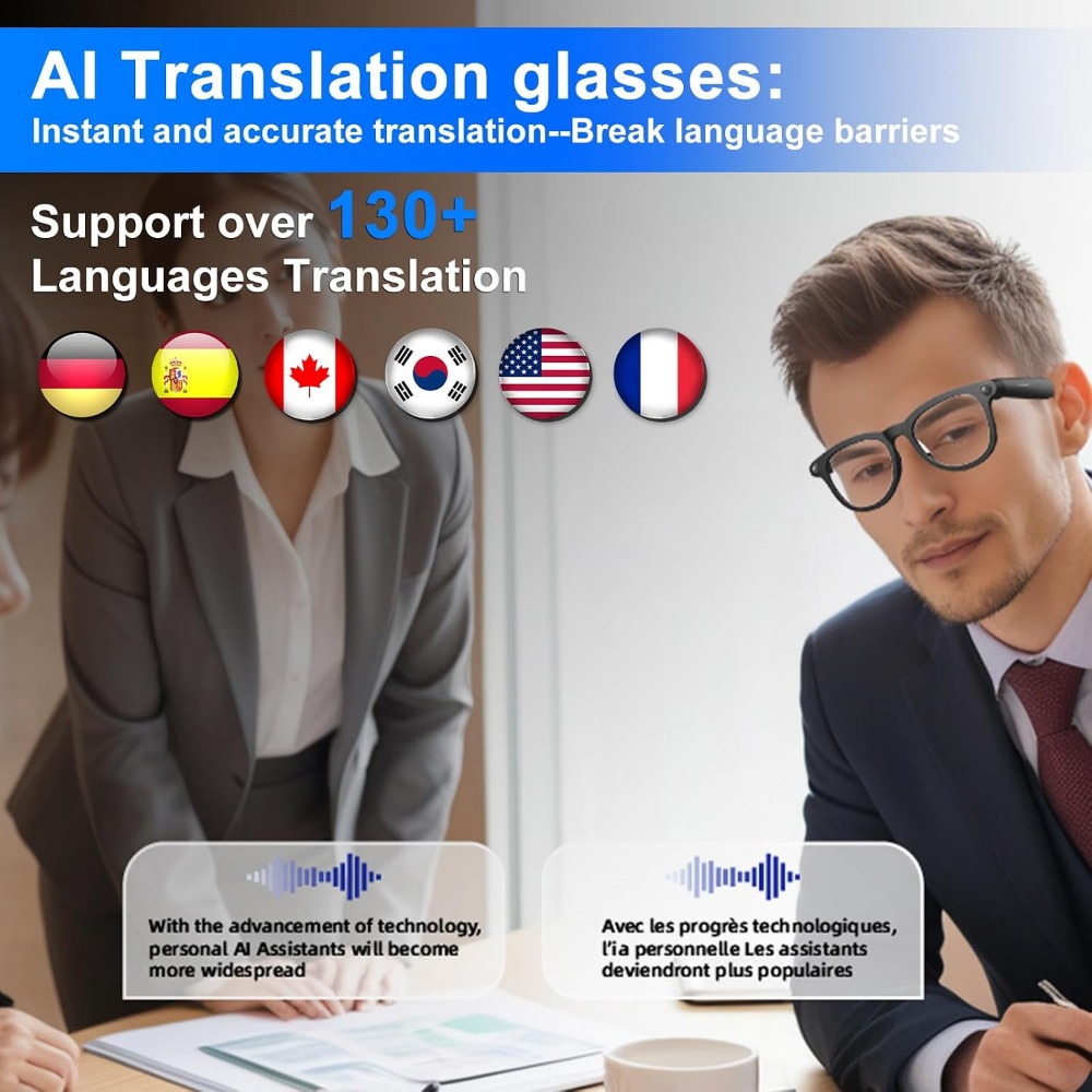 Kacamata Pintar dengan Kamera  - Smart Glasses Lens ulasan dan harga