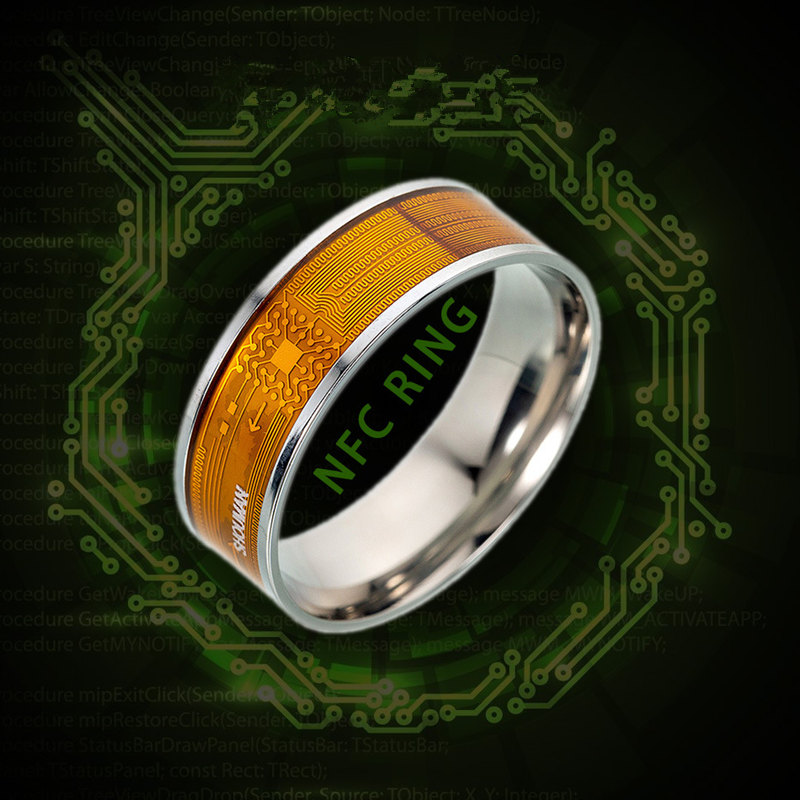 Cincin Baja Tahan Karat NFC Un - Smart Ring Nfc Pay ulasan dan harga