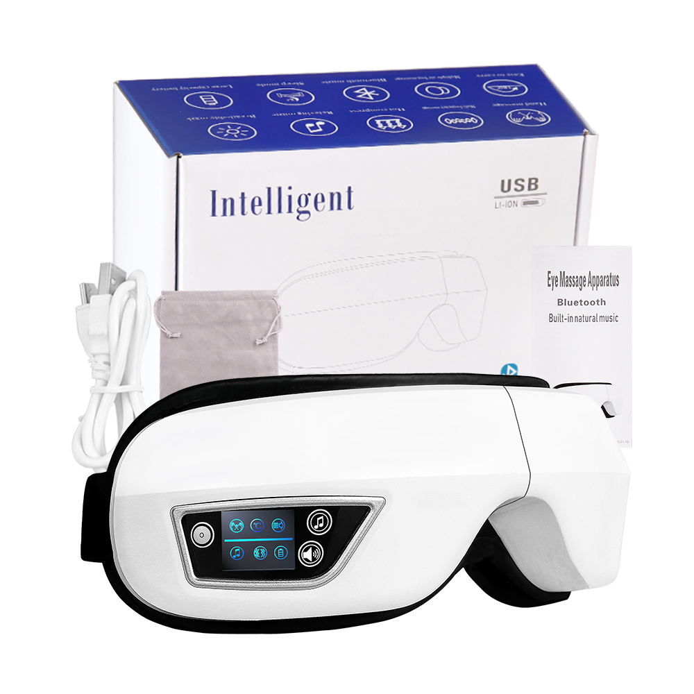 Alat Pijat Mata Elektrik Bluet - Light Therapy Glasses ulasan dan harga