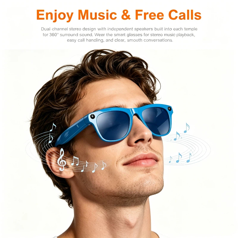 Kacamata Pintar Lenovo 32G Mem - Smart Glasses Lens ulasan dan harga
