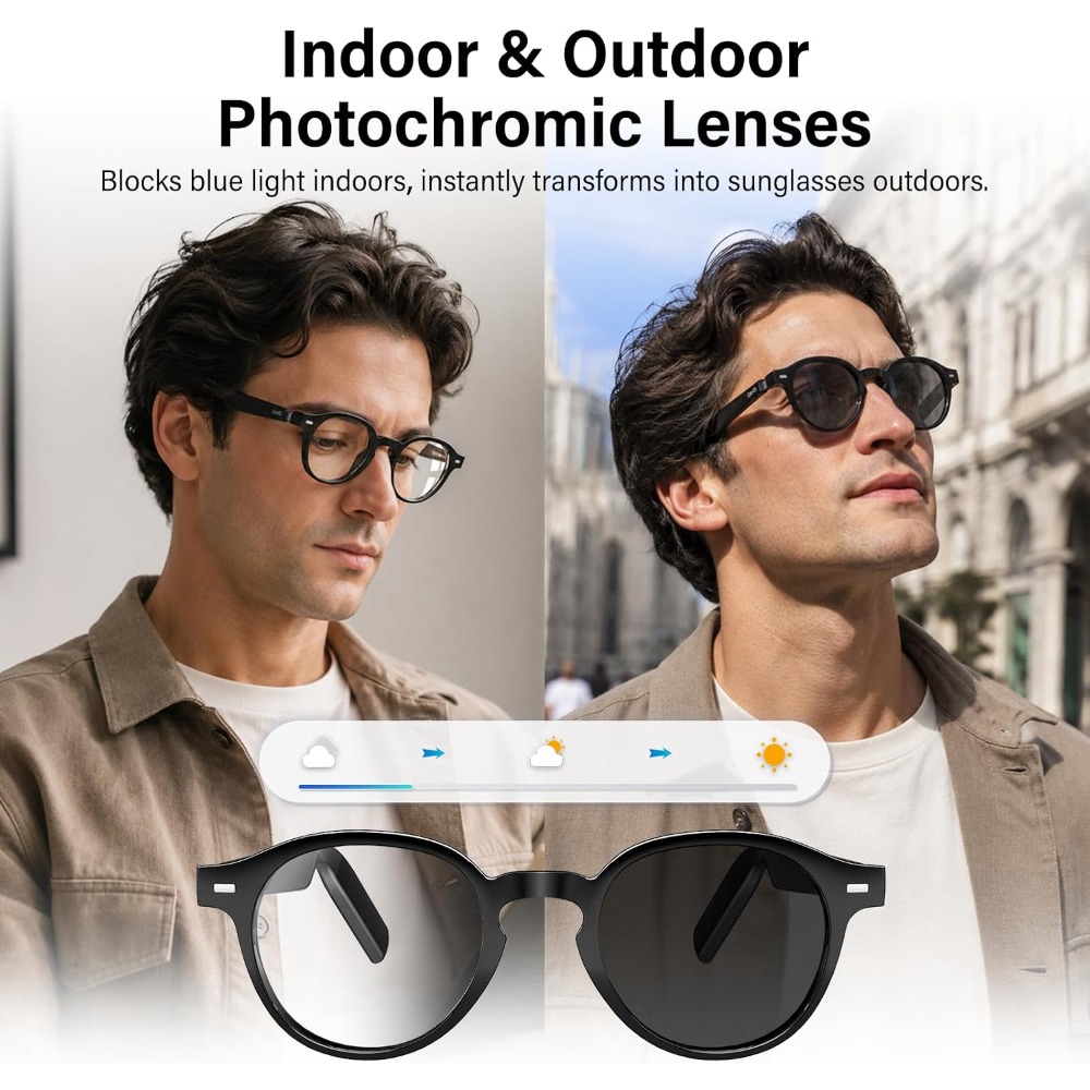 Kacamata Pintar AI dengan Terj - Smart Glasses Lens ulasan dan harga