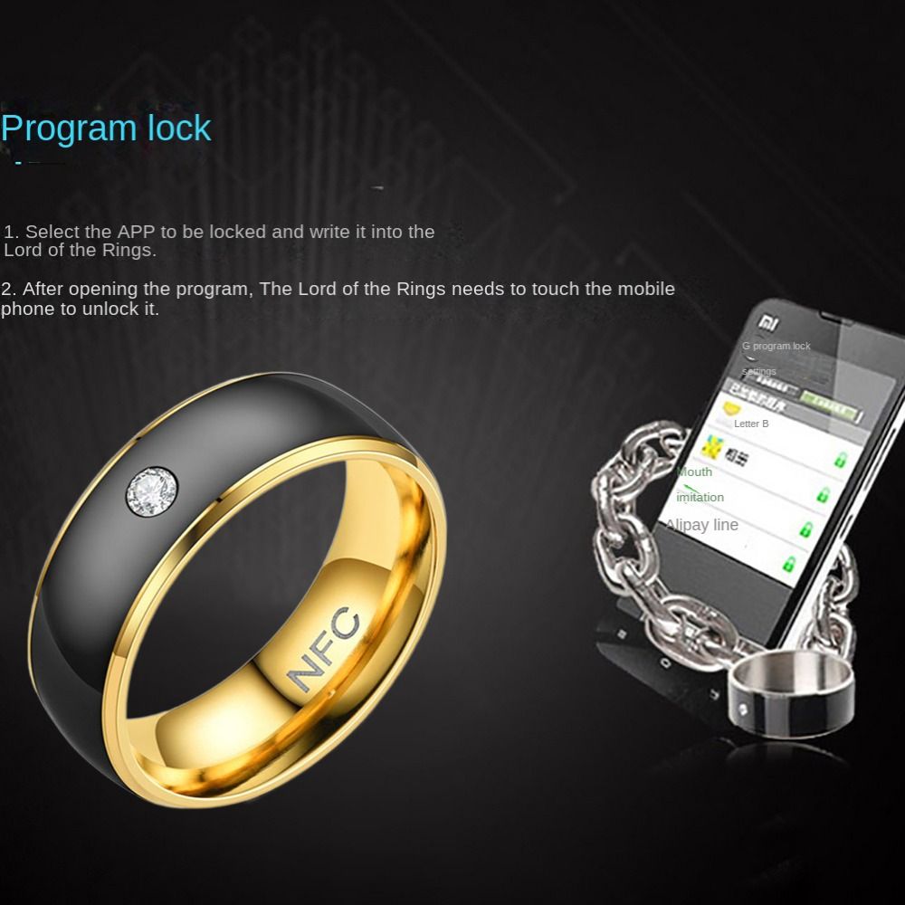 Cincin pintar NFC multifungsi, - Smart Ring Nfc Pay ulasan dan harga