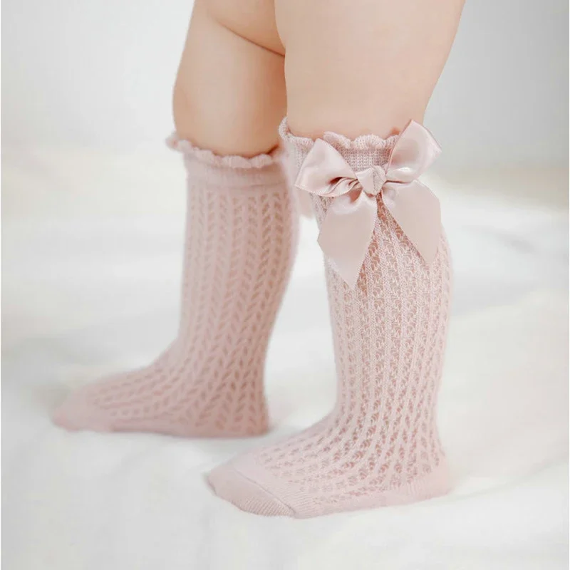 Stoking putih pita Korea katun - Baby Sock Oximeter ulasan dan harga