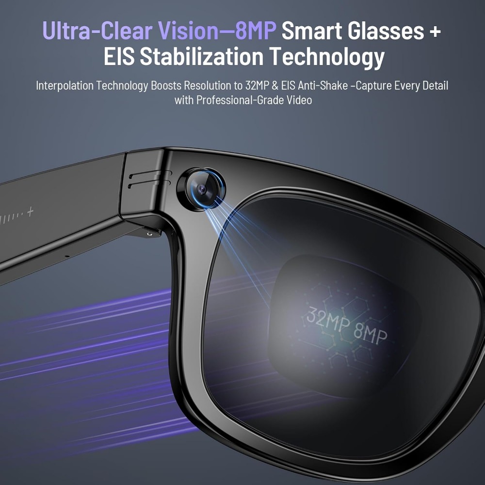 Kacamata Pintar dengan Kamera  - Smart Glasses Lens ulasan dan harga
