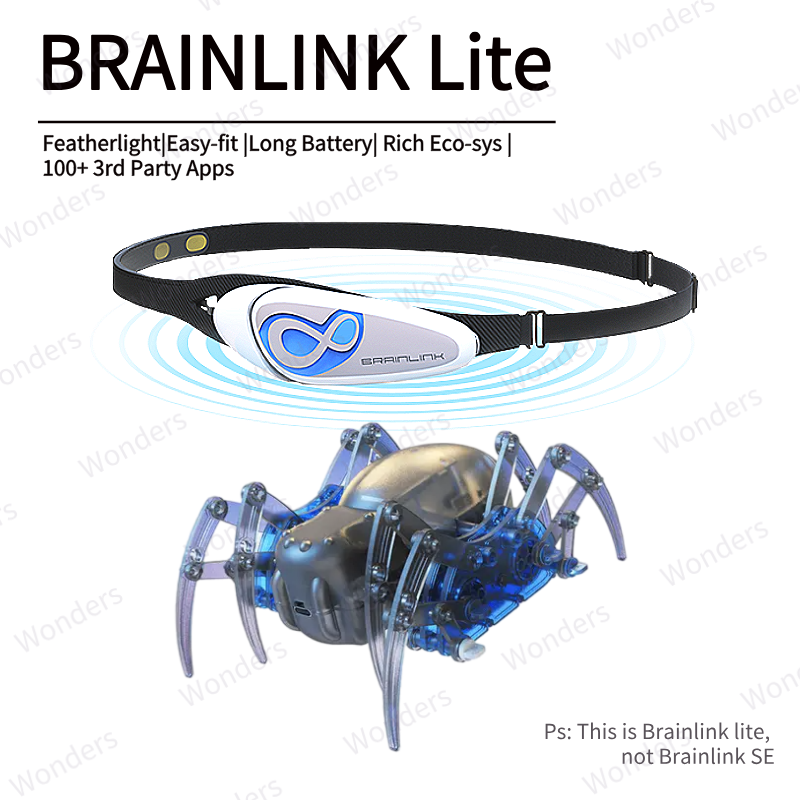 Brainlink Lite Mainan Laba-lab - Meditation Headband Eeg ulasan dan harga