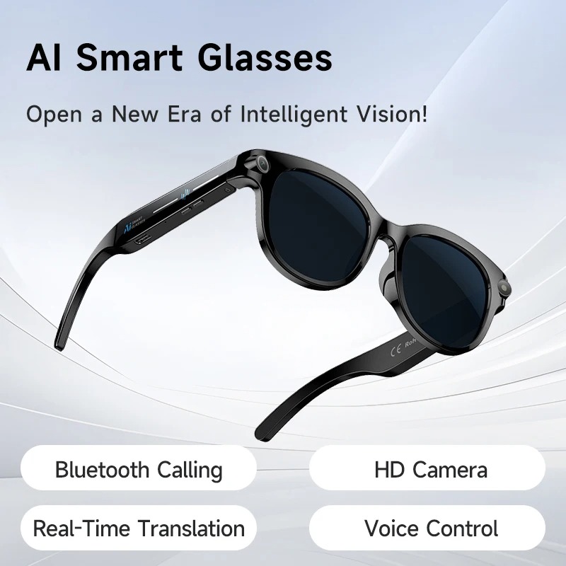 Kacamata Pintar AI 2026 8K Kon - Smart Glasses Lens ulasan dan harga