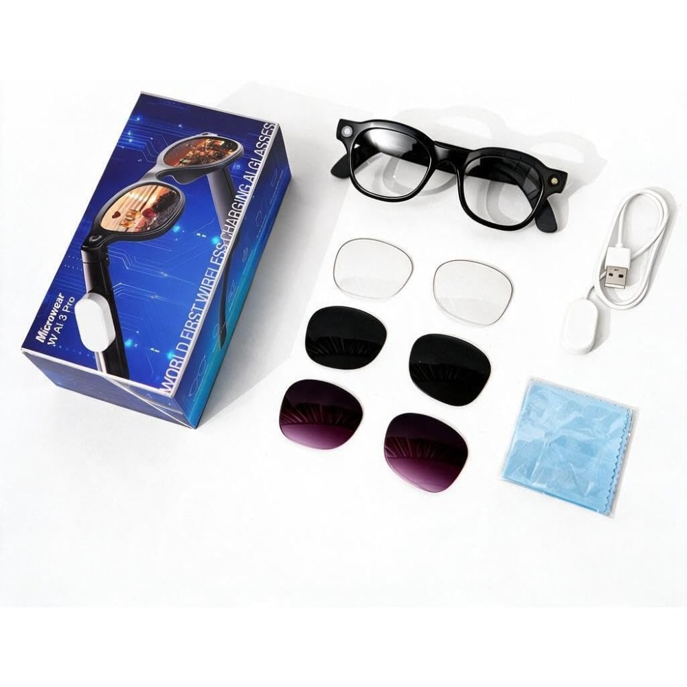 Kacamata Pintar: 13MP, Pengisi - Smart Glasses Lens ulasan dan harga