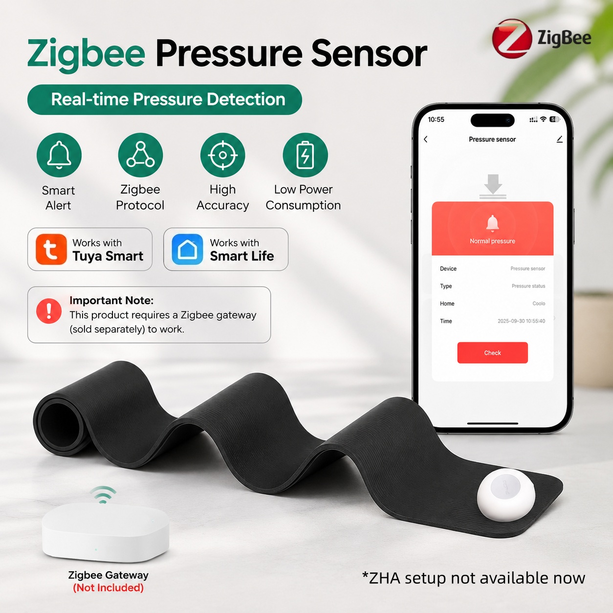 Detektor Sensor Tekanan Zigbee - Smart Insole Pressure ulasan dan harga