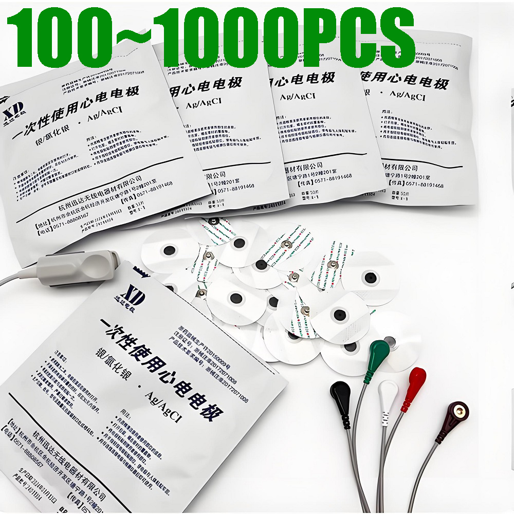 100~1000pcs Elektroda EKG Medi - Ecg Patch Monitor ulasan dan harga