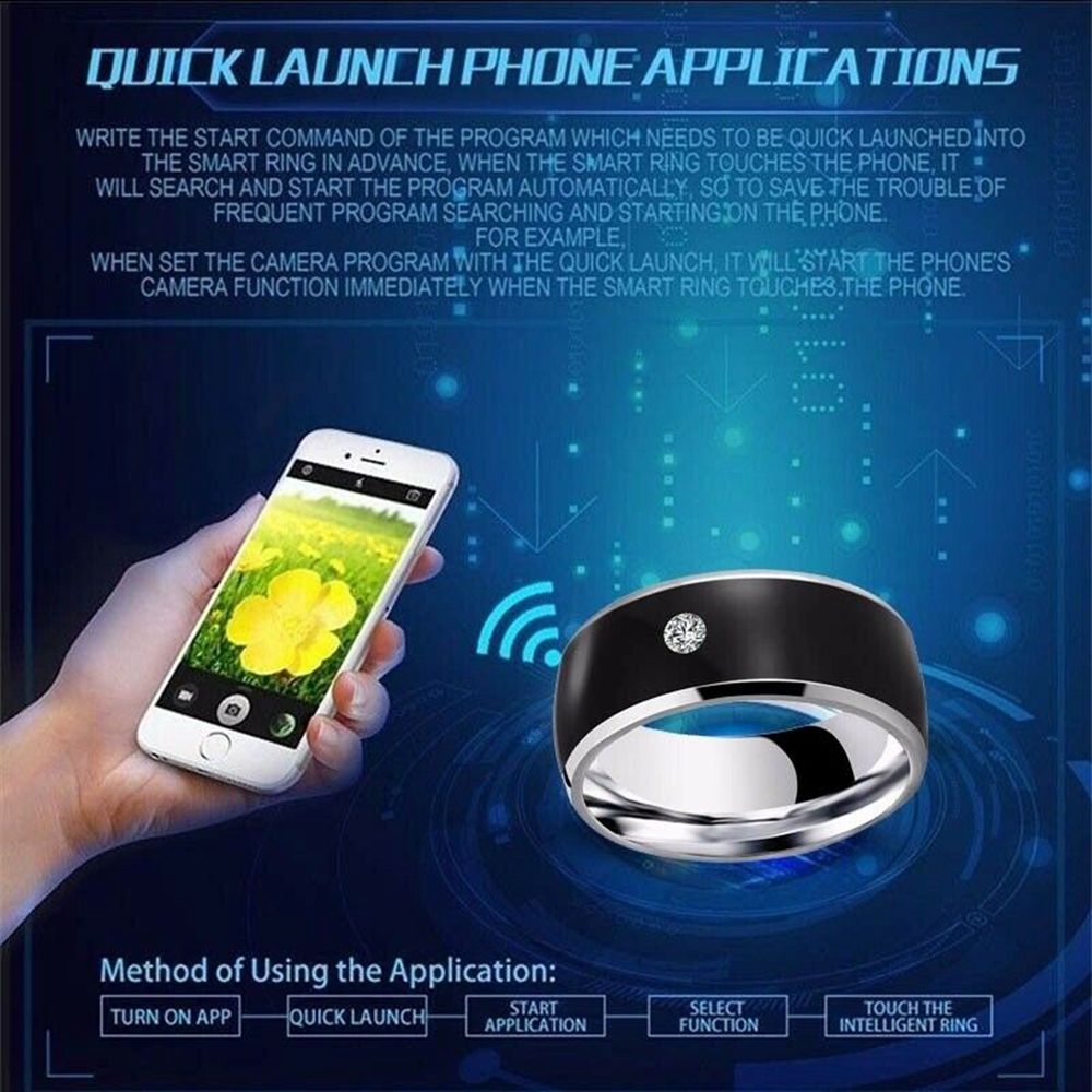 Cincin Pintar Multifungsi Tekn - Smart Ring Nfc Pay ulasan dan harga